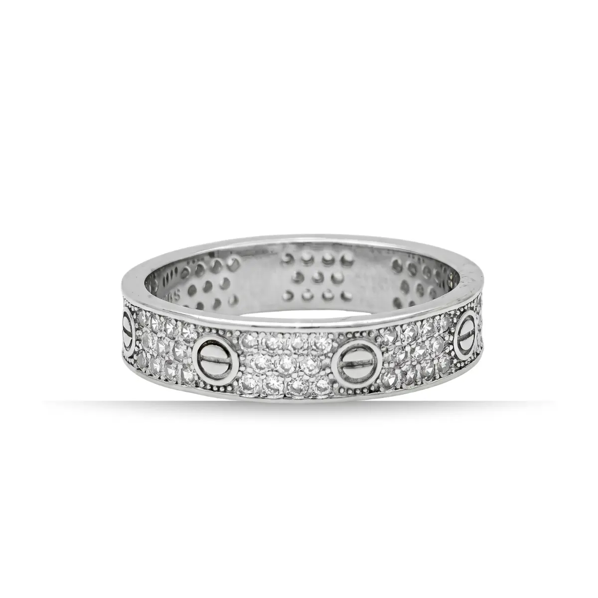 925 Sterling Silver Designer Wide Band For Men And Women